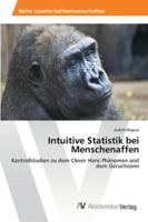 Intuitive Statistik Bei Menschenaffen 3639460391 Book Cover