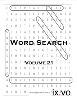 Word Search Volume 21 B084DG27LX Book Cover