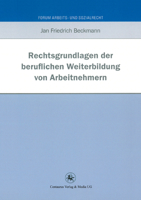 Rechtsgrundlagen Der Beruflichen Weiterbildung Von Arbeitnehmern 3862261514 Book Cover