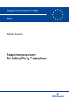 Regulierungsoptionen Fuer Related Party Transactions 3631791763 Book Cover