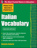 Practice Makes Perfect Italian Vocabulary 0071760962 Book Cover