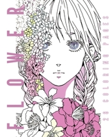 Flower Portraits (Coloring Book): 28 Coloring Pages B0BY5H99WX Book Cover