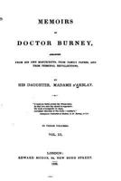 Memoirs of Doctor Burney: Volume 3: Arranged from His Own Manuscripts, from Family Papers, and from Personal Recollections 9357096175 Book Cover