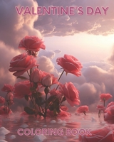 Valentine's day coloring book B0CM12WQ39 Book Cover