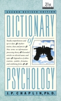 Dictionary of Psychology (A Laurel Book) 0440319250 Book Cover