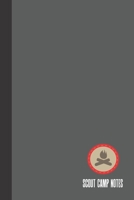 scout camp notes: small lined Scout Camp Notebook / Travel Journal to write in (6'' x 9'') 120 pages 1674249500 Book Cover