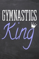 Gymnastics King: Gymnastics Notebook, Planner or Journal Size 6 x 9 110 Dot Grid Pages Office Equipment, Supplies Funny Gymnastics Gift Idea for Christmas or Birthday 1695729005 Book Cover