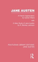 Jane Austen (RLE Jane Austen): A French Appreciation 0415672899 Book Cover