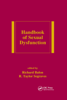 Handbook of Sexual Dysfunction (Medical Psychiatry) 0367392984 Book Cover