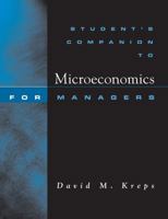 Student's Companion: for Microeconomics for Managers 0393976793 Book Cover