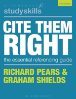 Cite Them Right 0230272312 Book Cover