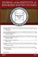 Journal of the Institute of Reformed Baptist Studies 2017 0996519807 Book Cover