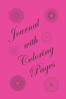 Journal with Coloring Pages B08XLGFN2K Book Cover