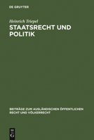 Staatsrecht Und Politik 311104971X Book Cover