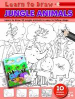 Jungle Animals Learn to Draw: Learning to Draw Activity Book 0755403878 Book Cover