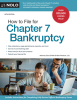 How to File for Chapter 7 Bankruptcy 141330897X Book Cover