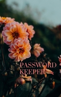 Password Keeper: Floral Peach Password Log 169086012X Book Cover