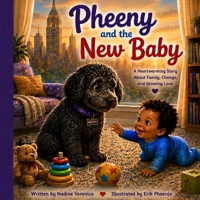 Pheeny and the New Baby: A Heartwarming Story About Family, Change, and Growing Love (Pheeny & Tikey Adventures) B0H78JD8X1 Book Cover