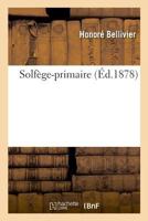Solfège-primaire 2019991942 Book Cover