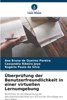 Überprüfung der Benutzerfreundlichkeit in einer virtuellen Lernumgebung 620625691X Book Cover