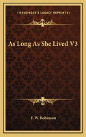 As Long As She Lived V3 1163610496 Book Cover