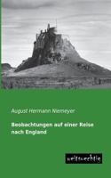 Beobachtungen Auf Einer Reise Nach England 3957381371 Book Cover