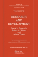 Research and Development Statistics 0412356406 Book Cover