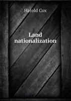 Land Nationalization 3337490204 Book Cover