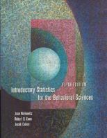 Introductory Statistics for the Behavioral Sciences 0155052055 Book Cover