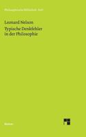 Typische Denkfehler in der Philosophie 3787321497 Book Cover