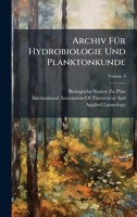 Archiv FÃ1/4r Hydrobiologie Und Planktonkunde (German Edition) 1023809346 Book Cover