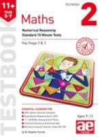 11+ Maths Year 5-7 Testbook 2: Numerical Reasoning Standard 15 Minute Tests 1910106852 Book Cover