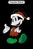 Composition Notebook: Disney Christmas Mickey Mouse Journal/Notebook Blank Lined Ruled 6x9 100 Pages 1708554033 Book Cover