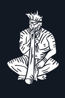 Reisetagebuch Australien: Didgeridoo spielender Aboriginee Edition | Das Tagebuch für Australien Reisende und Weltenbummler zum Selberschreiben, Ausfüllen und Gestalten (German Edition) 1679492160 Book Cover