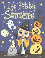 Les Petites Sorcières: Livre de Coloriage Pour Enfants 4-8 Ans | Illustrations de Jolies Sorcières B08L2MY72J Book Cover