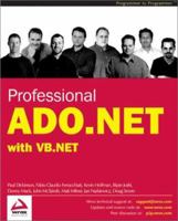 Professional ADO.NET with VB.NET 1861008066 Book Cover