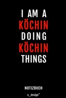 Notizbuch f�r K�che / Koch / K�chin: Originelle Geschenk-Idee [120 Seiten gepunktet Punkte-Raster blanko Papier] 1710174056 Book Cover