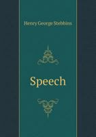 Speech 551880749X Book Cover