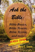 Ask the Bible: Bible Basics, Bible Tenets, Bible Terms, and more B084P8597F Book Cover