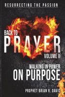 Back to Prayer 1722326174 Book Cover