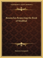 Researches Respecting the Book of Sindibad 0766149005 Book Cover