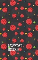 Password Logbook: Ladybug Internet Password Keeper With Alphabetical Tabs Pocket Size 5 x 8 inches (vol. 3) 165797510X Book Cover