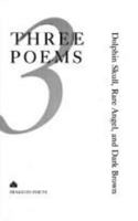 Three Poems (Poets, Penguin) 0140587098 Book Cover