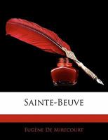 Sainte-Beuve 2011878861 Book Cover