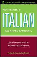 McGraw-Hill's Italian Student Dictionary for your iPod (MP3 CD-ROM + Guide) (Student Dictionary/Ipod) 0071592334 Book Cover