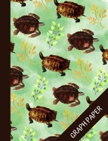 Turtle: Graph Paper Composition Notebook For Math And Science, Quad Ruled Notebook, Graphing Notebook 1088826903 Book Cover