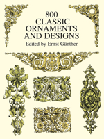 800 Classic Ornaments and Designs (Dover Pictorial Archive Series) 0486402614 Book Cover