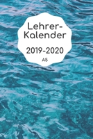 Lehrerkalender 2019 2020 A5: Schulplaner 2019 2020 f�r die Unterrichtsvorbereitung - Planer ideal als Lehrer Geschenk f�r Lehrerinnen und Lehrer 1689446870 Book Cover