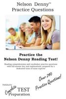 Nelson Denny Practice Questions 1477577858 Book Cover