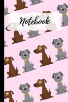 Notebook: Pink Dog Notebook 120 Pages (6x 9) 1099217830 Book Cover
